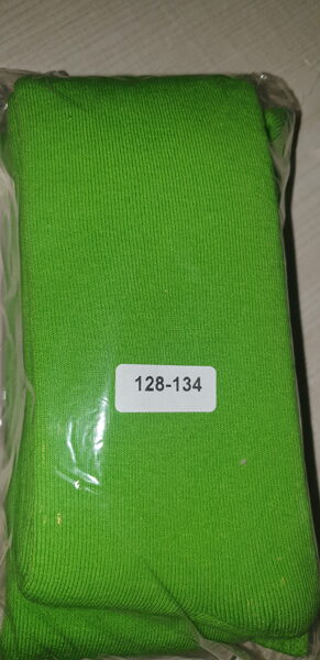 #Siltinātās ziemas zeķubikses 128-134 cm zaļa krāsa