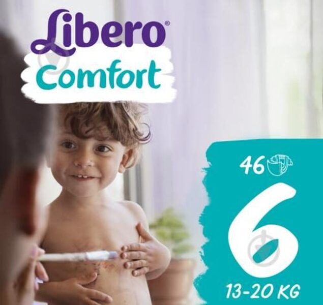 Libero Comfort 6.izm. 13-20 kg/44 gb/klipši