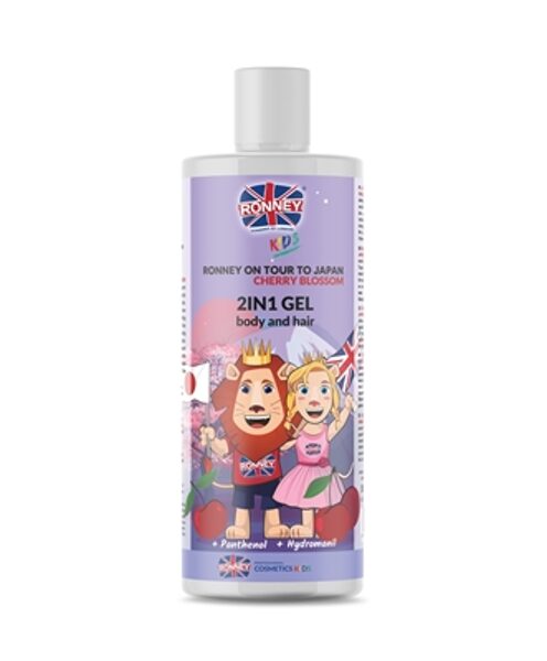 RONNEY KIDS ON TOUR TO JAPAN CHERRY BLOSSOM 2IN1 GEL 300ML