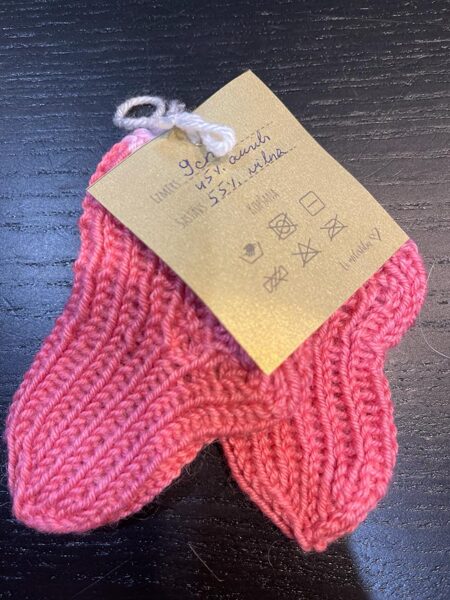 #adītas zeķītes/45%akrils/55%vilna/9cm