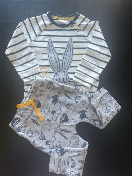 #komplekts/80cm/9-12m/legingi+krekls garām rokām, looney tunes