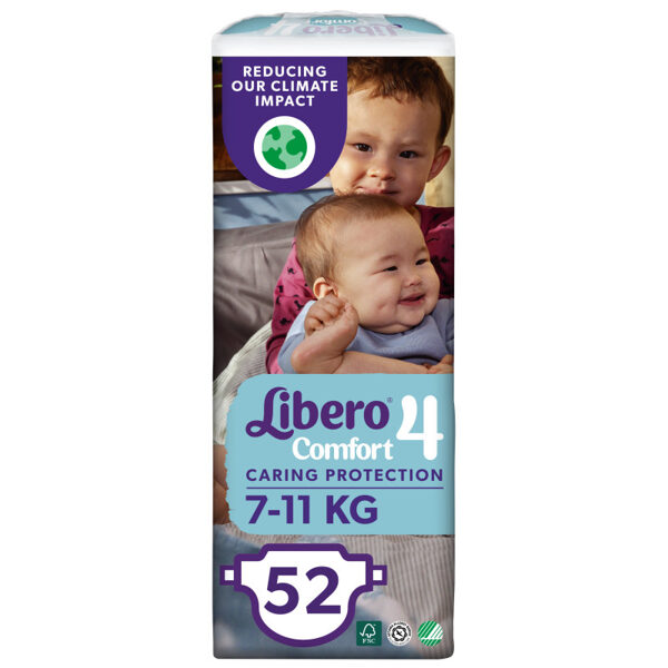 Libero Comfort 4(52)/7-11 kg