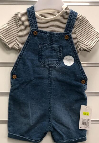 #KOMPLEKTS 6-9 MĒN./74CM/SVĪTRAINS body AR DŽINSA romperi