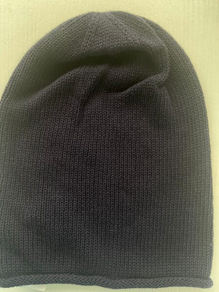 Puišu cepure/plāna-ADĪTA/ TUMŠI zila/ platums 22 cm/dziļums 25 cm