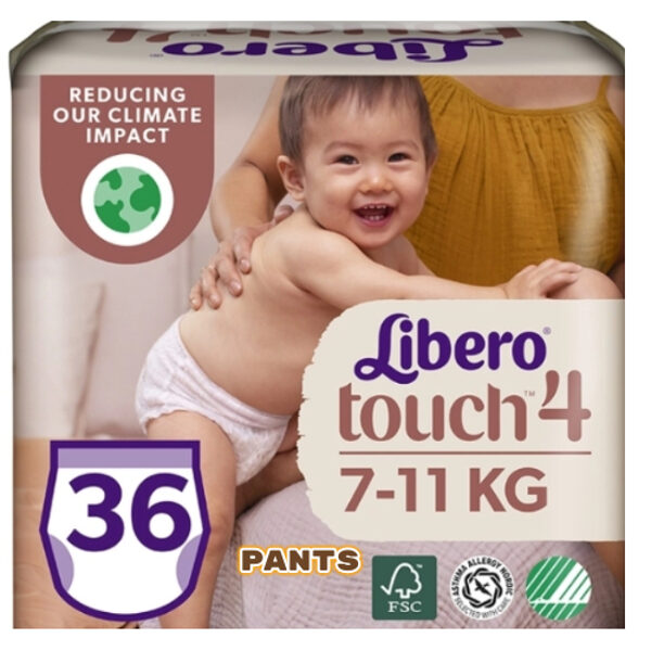Libero TOUCH PANTS 4(36)/7-11 kg