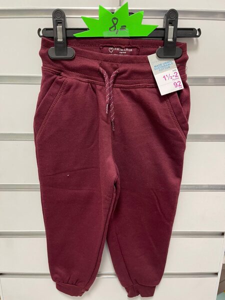 Sporta bikses 18-24 mēn./92cm/Bordo