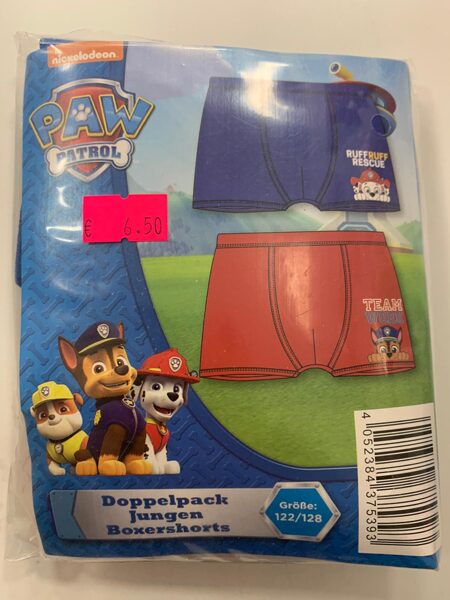 Apakšbikses zēniem 2gb/Boxer/122-128cm/Paw Patrol