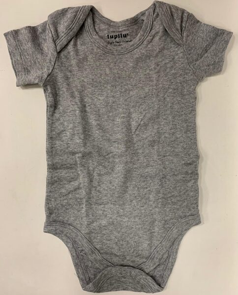 Īsroku body 86-92cm/Pelēks/Lupilu