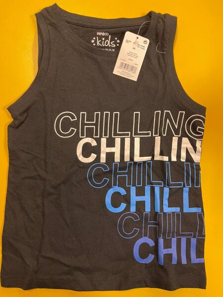 Bezroku krekls 5-6 gadi/110-116cm/Tumši pelēks/Chilling