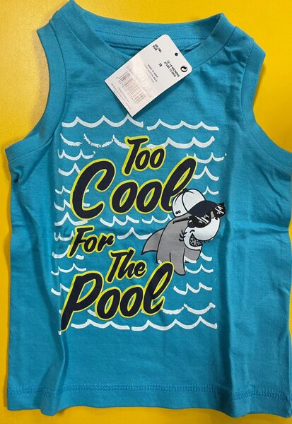 Bezroku krekls 12-18 mēn./86cm/Zils/Too Cool for the Pool
