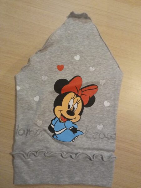 Vasaras lakatiņi/ pelēks ar Minniju un uzrakstu Glamorbeauty 36-44 izmērs