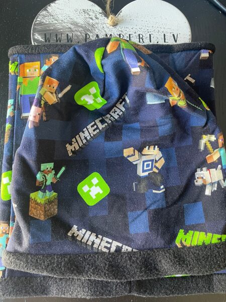 #Cepure ar tuneļšalli/siltināta odere/tumši zila ar minecraft