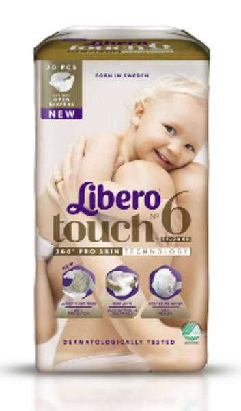Libero Touch 6.izm./13-20 kg/20 gb/klipši