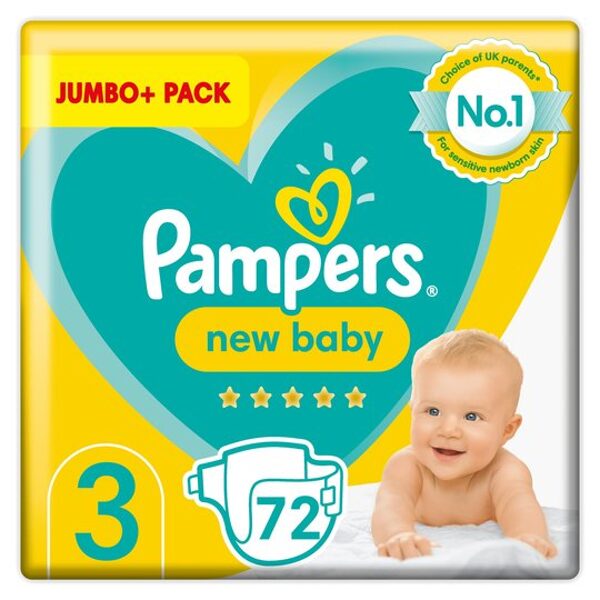 Pampers New baby 3(72)/6-10 kg