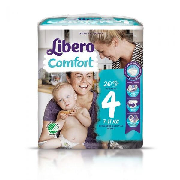 Libero Comfort 4(26)/7-11 kg